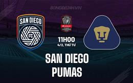 Nhận định San Diego vs Pumas 11h00 ngày 4/2 (Concacaf Champions Cup 2025)