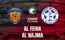 Nhận định Al Feiha vs Al Najma 22h20 ngày 5/2 (VĐQG Saudi Arabia 2025/26)