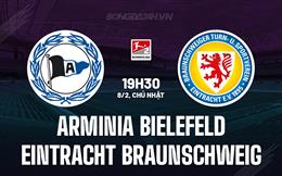 Nhận định Arminia Bielefeld vs Eintracht Braunschweig 19h30 ngày 1/2 (Hạng 2 Đức 2025/26)