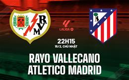 Nhận định Rayo Vallecano vs Atletico (22h15 ngày 15/2): Tiếp đà hưng phấn