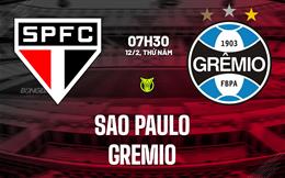 Nhận định bóng đá Sao Paulo vs Gremio 7h30 ngày 12/2 (VĐQG Brazil 2026)