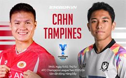 Nhận định CAHN vs Tampines Rovers (19h15 ngày 11/2): Chờ thêm một chiến thắng