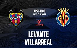 Nhận định bóng đá Levante vs Villarreal 2h00 ngày 19/2 (La Liga 2025/26)