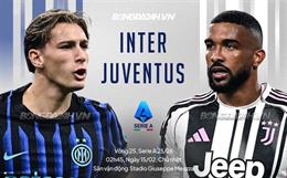 Nhận định Inter Milan vs Juventus (2h45 ngày 15/2): Không dễ cho chủ nhà