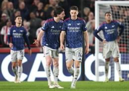 Thống kê đáng lo ngại về Arsenal