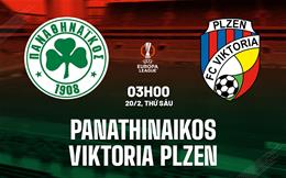 Nhận định Panathinaikos vs Viktoria Plzen 3h00 ngày 20/2 (Europa League 2025/26)
