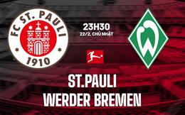 Nhận định bóng đá St.Pauli vs Werder Bremen 23h30 ngày 22/2 (Bundesliga 2025/26)