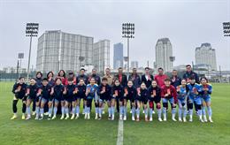 Tuyển nữ Việt Nam trở lại guồng quay tập luyện, hướng tới giải bóng đá nữ châu Á 2026