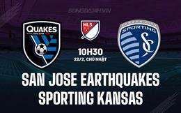 Nhận định San Jose Earthquakes vs Sporting Kansas 10h30 ngày 22/2 (Nhà nghề Mỹ 2026)