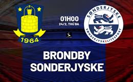 Nhận định bóng đá Brondby vs Sonderjyske 1h00 ngày 10/2 (VĐQG Đan Mạch 2025/26)