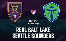 Nhận định Real Salt Lake vs Seattle Sounders 7h30 ngày 1/3 (Nhà nghề Mỹ 2026)