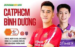 Nhận định CATPHCM vs Becamex TPHCM (19h15 ngày 1/3): Mệnh lệnh 3 điểm