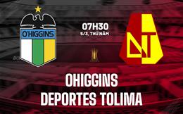 Nhận định OHiggins vs Deportes Tolima 7h30 ngày 5/3 (Copa Libertadores 2026)
