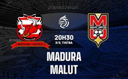Nhận định bóng đá Madura vs Malut 20h30 ngày 3/3 (VĐQG Indonesia 2025/26)
