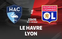 Nhận định Le Havre vs Lyon 23h15 ngày 15/3 (Ligue 1 2025/26)