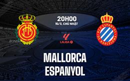 Nhận định bóng đá Mallorca vs Espanyol 20h00 ngày 15/3 (La Liga 2025/26)