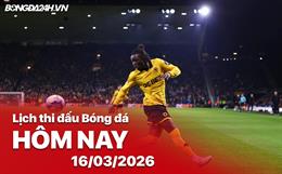 Lịch thi đấu, trực tiếp bóng đá hôm nay 16/03/2026: Brentford vs Wolves