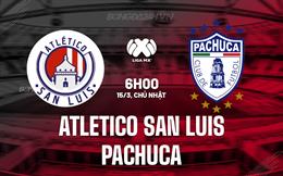 Nhận định Atletico San Luis vs Pachuca 6h00 ngày 15/3 (VĐQG Mexico 2025/26)