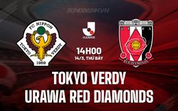Nhận định Tokyo Verdy vs Urawa Reds 14h00 ngày 14/3 (VĐQG Nhật Bản 2026)