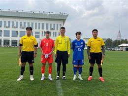 HLV U20 nữ Việt Nam hài lòng với trận thắng trước đối thủ Hàn Quốc