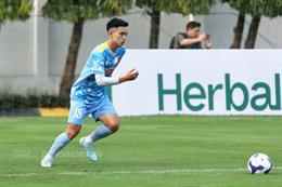 Sao trẻ U23 Việt Nam bất ngờ với khả năng của tiền đạo Việt kiều