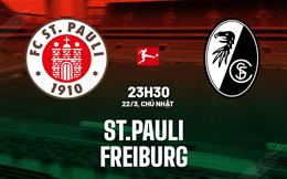 Nhận định bóng đá St.Pauli vs Freiburg 23h30 ngày 22/3 (Bundesliga 2025/26)