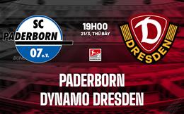 Nhận định Paderborn vs Dynamo Dresden 19h00 ngày 21/3 (Hạng 2 Đức 2025/26)