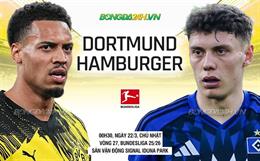 Nhận định Dortmund vs Hamburger (0h30 ngày 22/3): Chờ một trận cầu sôi nổi