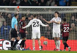 FA lên tiếng về tấm thẻ đỏ của Harry Maguire trước Bournemouth