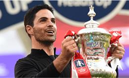 Mikel Arteta và kỷ lục hoàn hảo tại Wembley