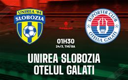 Nhận định Unirea Slobozia vs Otelul Galati 1h30 ngày 24/3 (VĐQG Romania 2025/26)