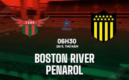 Nhận định bóng đá Boston River vs Penarol 6h30 ngày 26/3 (VĐQG Uruguay 2026)