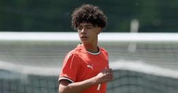 Con trai Cristiano Ronaldo tập luyện cùng học viện Real Madrid