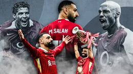 Đội hình xuất sắc nhất lịch sử Premier League: Có Mo Salah
