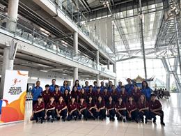 U20 nữ Việt Nam đặt chân tới Bangkok, sẵn sàng cho giải châu Á