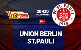 Nhận định bóng đá Union Berlin vs St.Pauli 20h30 ngày 5/4 (Bundesliga 2025/26)