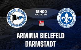 Nhận định Arminia Bielefeld vs Darmstadt 18h00 ngày 4/4 (Hạng 2 Đức 2025/26)