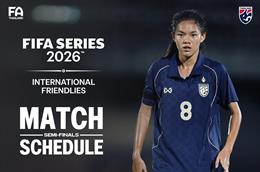Indonesia sang Thái Lan tham dự FIFA Series 2026