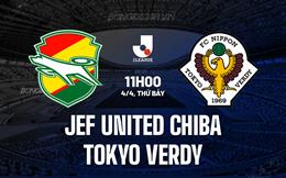 Nhận định JEF United Chiba vs Tokyo Verdy 11h00 ngày 4/4 (VĐQG Nhật Bản 2026)