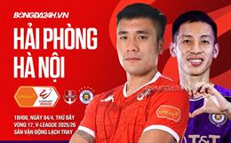 Nhận định Hải Phòng vs Hà Nội (18h00 ngày 4/4): Khách sẽ có quà?