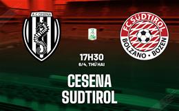 Nhận định bóng đá Cesena vs Sudtirol 17h30 ngày 6/4 (Hạng 2 Italia 2025/26)