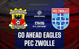 Nhận định Go Ahead Eagles vs PEC Zwolle 17h15 ngày 5/4 (VĐQG Hà Lan 2025/26)