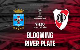 Nhận định Blooming vs River Plate 7h30 ngày 9/4 (Copa Sudamericana 2026)