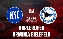 Nhận định Karlsruher vs Arminia Bielefeld 23h30 ngày 10/4 (Hạng 2 Đức 2025/26)