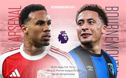 Nhận định Arsenal vs Bournemouth (18h30 ngày 11/4): Không dễ thắng cách biệt
