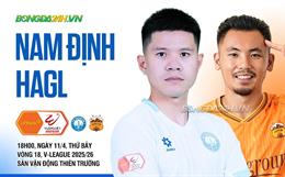 Nhận định Nam Định vs HAGL (18h00 ngày 11/4): Hướng đến trận thắng thứ 5