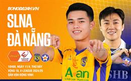 Nhận định SLNA vs Đà Nẵng (18h00 ngày 11/4): Khúc cua định mệnh tại thành Vinh