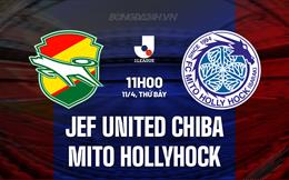 Nhận định JEF United Chiba vs Mito Hollyhock 11h00 ngày 11/4 (VĐQG Nhật Bản 2026)