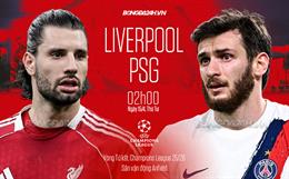Nhận định Liverpool vs PSG (02h00 ngày 15/4): Nỗ lực ngược dòng