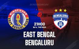 Nhận định East Bengal vs Bengaluru 21h00 ngày 16/4 (VĐQG Ấn Độ 2026)